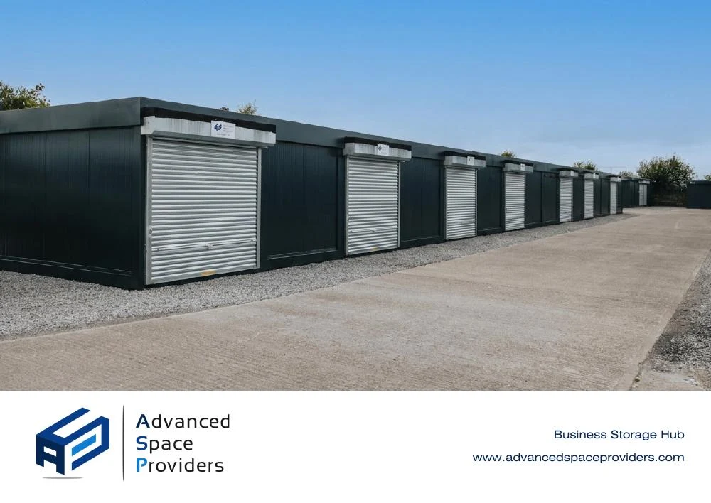 Cover of the Business Storage Hub brochure