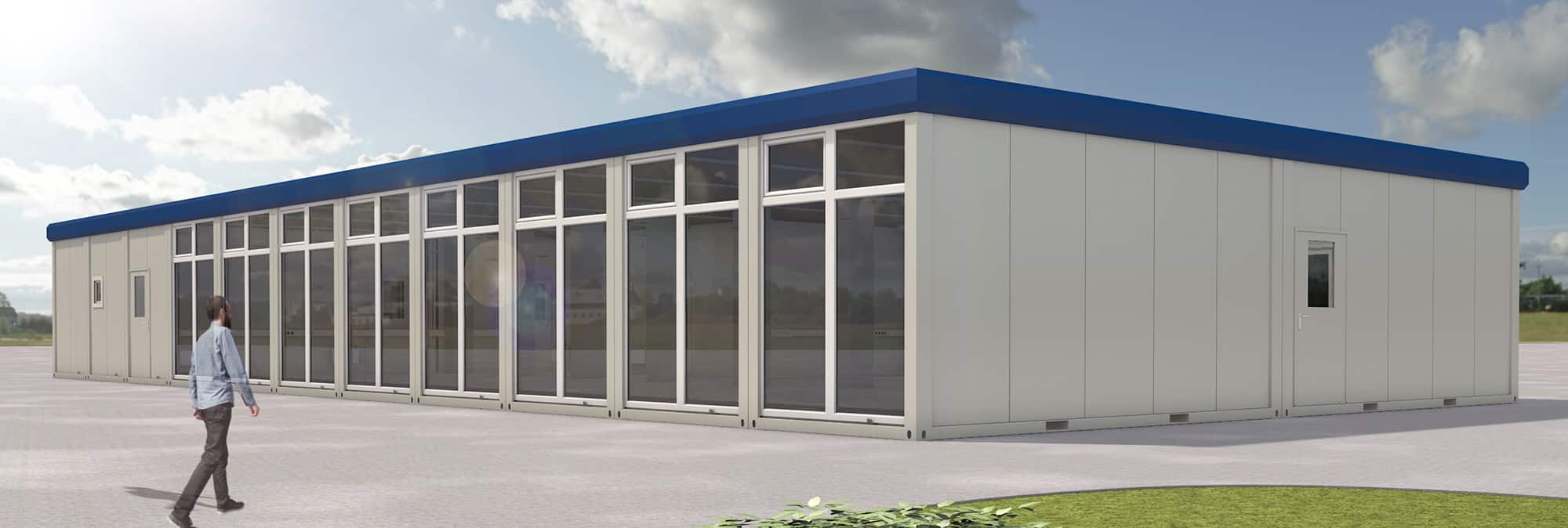 Generali PanEurope — modular office Generali PanEurope front view